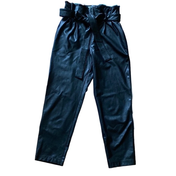 Amanda Uprichard Pants & Jumpsuits Nwot Amanda Uprichard Vegan Leather Pants In Xs Poshmark